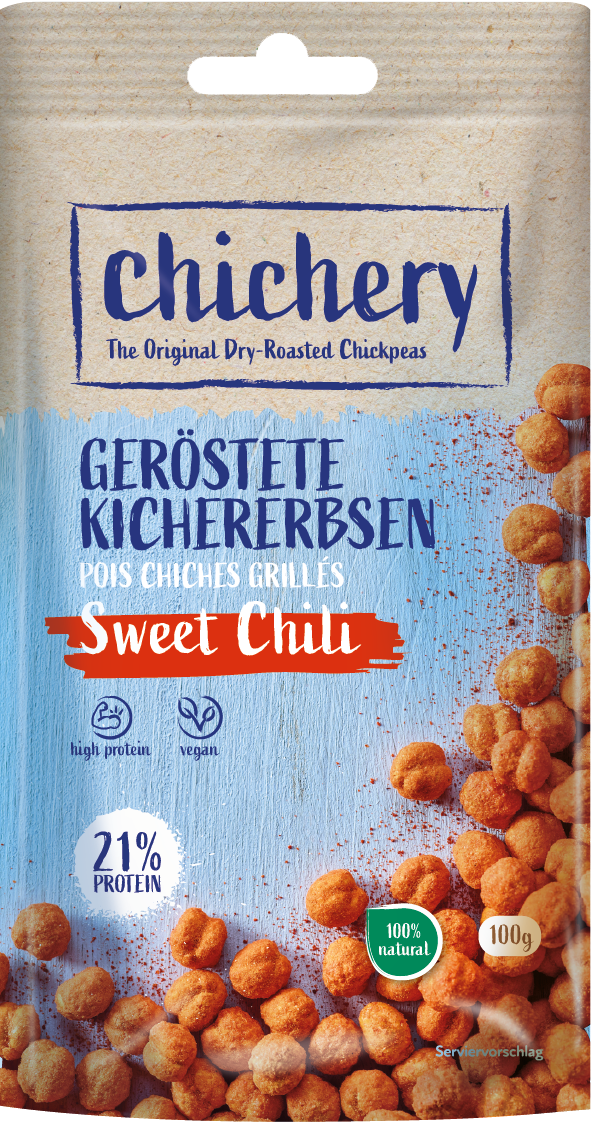 Chichery - der einzigartige Kichererbsen-Snack