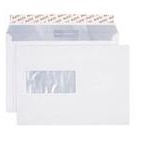 Couvert, Fenster links, weiss, mit Haftklebe Verschluss