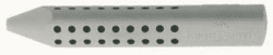 FABER-CASTELL Radierer Grip 2001, für Bleistifte, ergonomische Dreiecksform