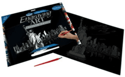 Freiheitsstatue Gravur Kunstprojekt