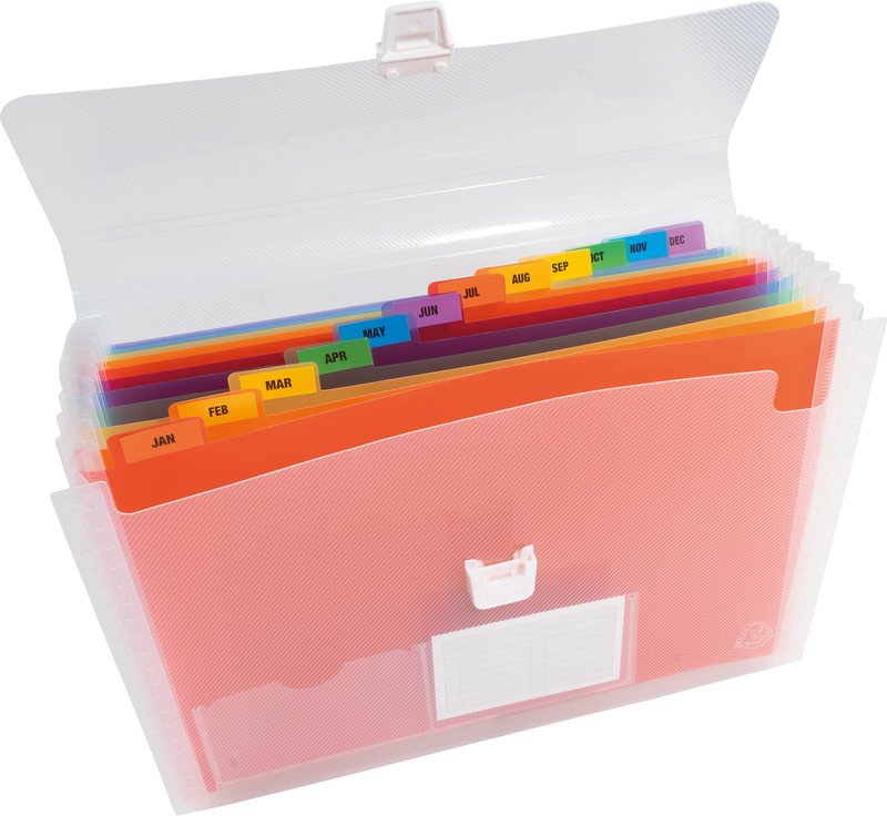 EXACOMPTA Fächermappe Crystal