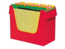 ORNALON® Hängemappen-Box für ca. 15 Mappen A4