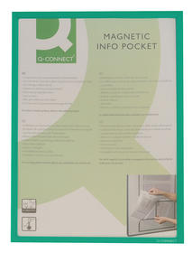 Infotasche magnetisch