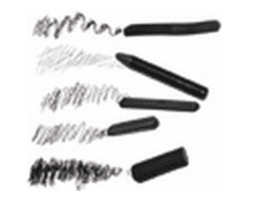 Zeichenkohlen und Zubehör