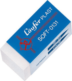 LÄUFER Plast Soft Radiergummi