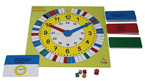 Mathespiel Uhrzeit