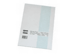 FAVORIT Millimeterpapierblock transparent