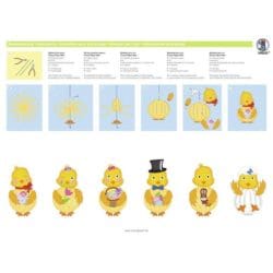 URSUS Bastelset Küken Ostern