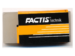 fiba Factis Radiergummi technik