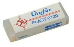 LÄUFER Plast Radiergummi*