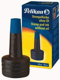 PELIKAN Stempelfarbe ohne Oel, Flasche mit Verstreicher, 28ml*