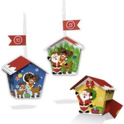 Adventskalender-Set Weihnachtsmann
